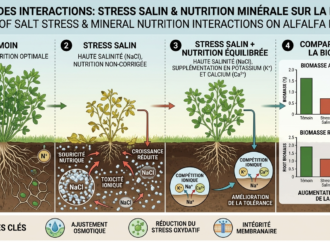 Impact de la combinaison du stress salin et de la nutrition minérale sur la croissance de la biomasse de la luzerne (Medicagosativa L).